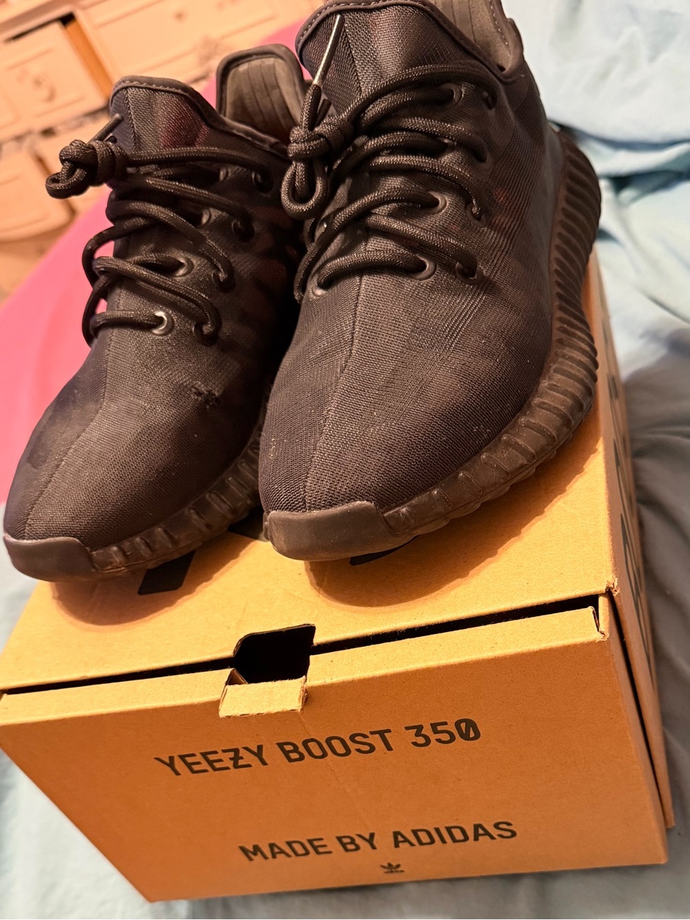 adidas Black Men's Low-Top Sneakers